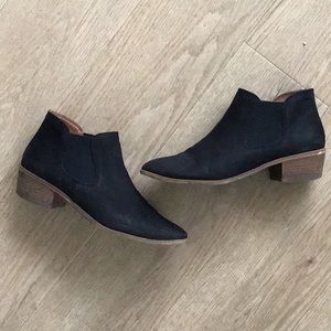 BP Nordstrom Black Short Bootie Size 7.5